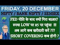 NIFTY & BANK NIFTY PREDICTION AND ANALYSIS FOR FRIDAY 20 DECEMBER | MARKET ANALYSIS TOMORROW
