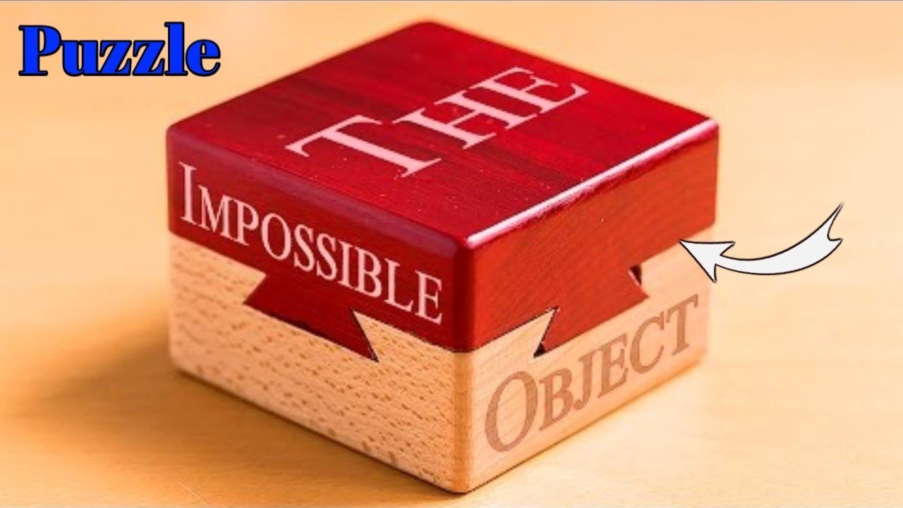 Puzzle! 😱 The Impossible Dove Tail Box ‎@chaudharygadgets 