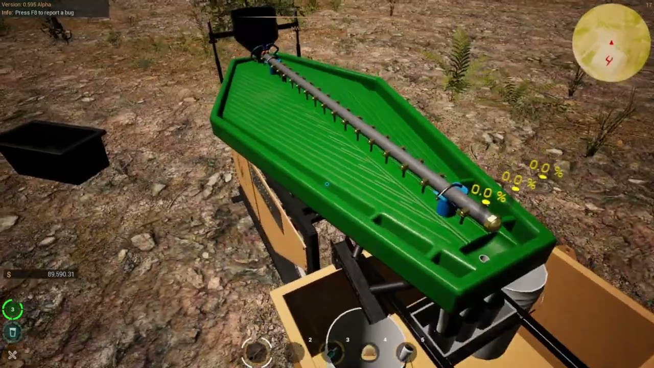 Gold Hunter TESTPLAY | Ep 06 | Excavators don't work after the update. Let's test those hog mats.