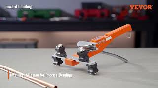 VEVOR Pipe Tube Bender: Bend Pipes Like a Pro with Ease! HVAC, Plumbing & More