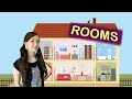 Rooms - комнаты на английском