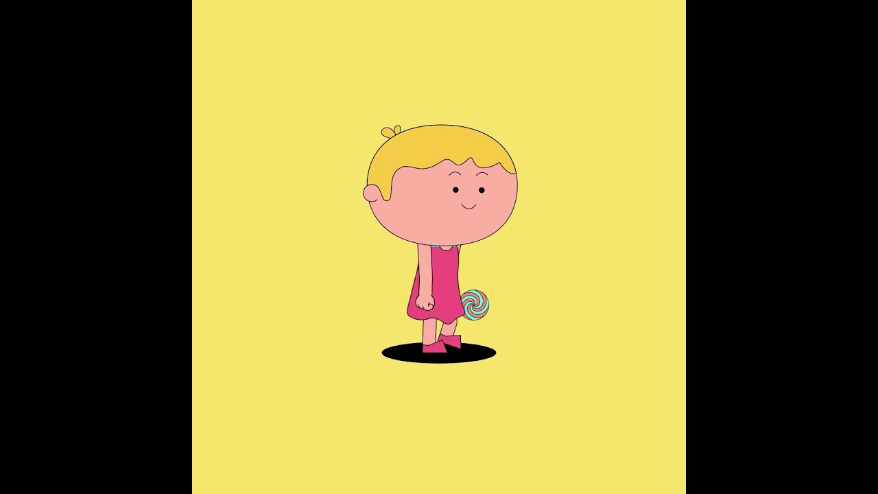 Nico & Bella | Happy Walk Cycle Animation