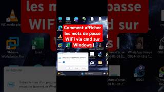avec cmd ,comment afficher les mots de passe wifi