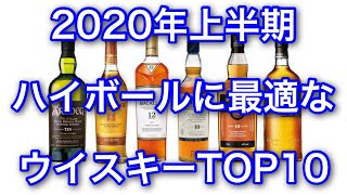 [2020年上半期]ハイボールが美味しいウイスキーランキングTOP10！