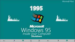 Windows 95 Microsoft Plus Inside Your Computer Shutdown