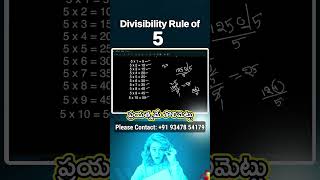Divisibility Rule of5
