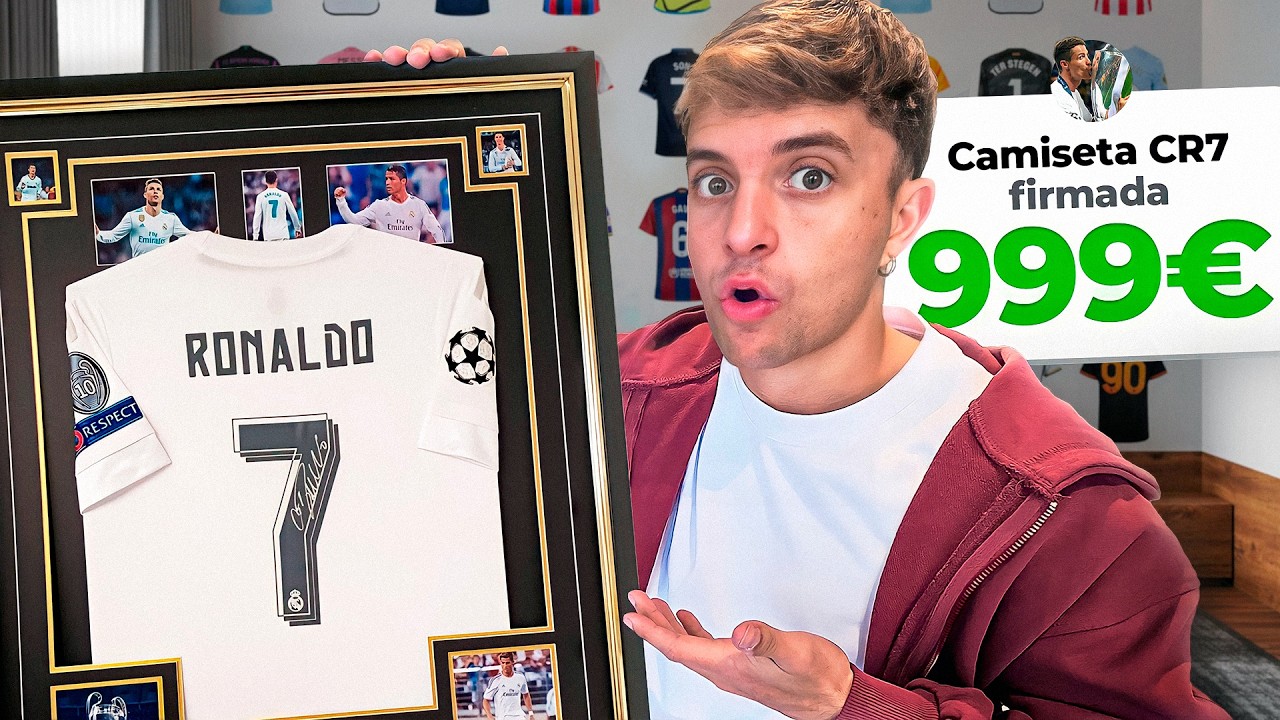 Mis CAMISETAS de FUTBOL MÁS RARAS y EXCLUSIVAS *NUNCA las HABÍA ENSEÑADO*