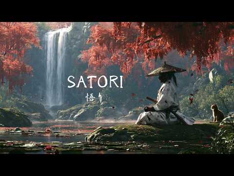 SATORI — 悟り — | Japanese Samurai Ambience with Waterfall for Deep Sleep & Relaxation