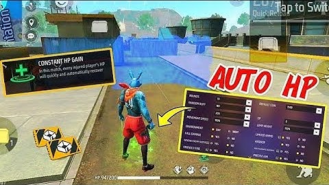 How To Open Auto HP Increase Custom in Free Fire🔥Free Fire Ma Auto HP Wala Custom Kaisa Open Karaga