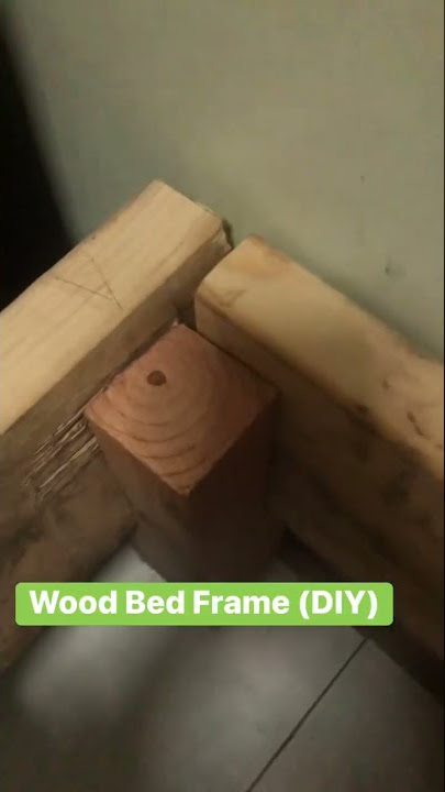 Wood Bed Frame(DIY)