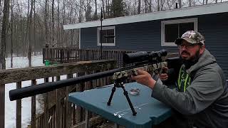 Barra 250z Plinkin And 50 Yard Groups (Pellet Testing)