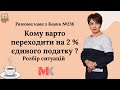 Кому варто переходити на 2 % єдиного податку? Розбір ситуацій у випуску № 236 Ранкової Кави з Кавин