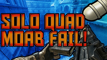 MW3 PC 2017 #26: SOLO 6V6 MK14 QUAD MOAB FAIL W/ 64 SECOND MOAB