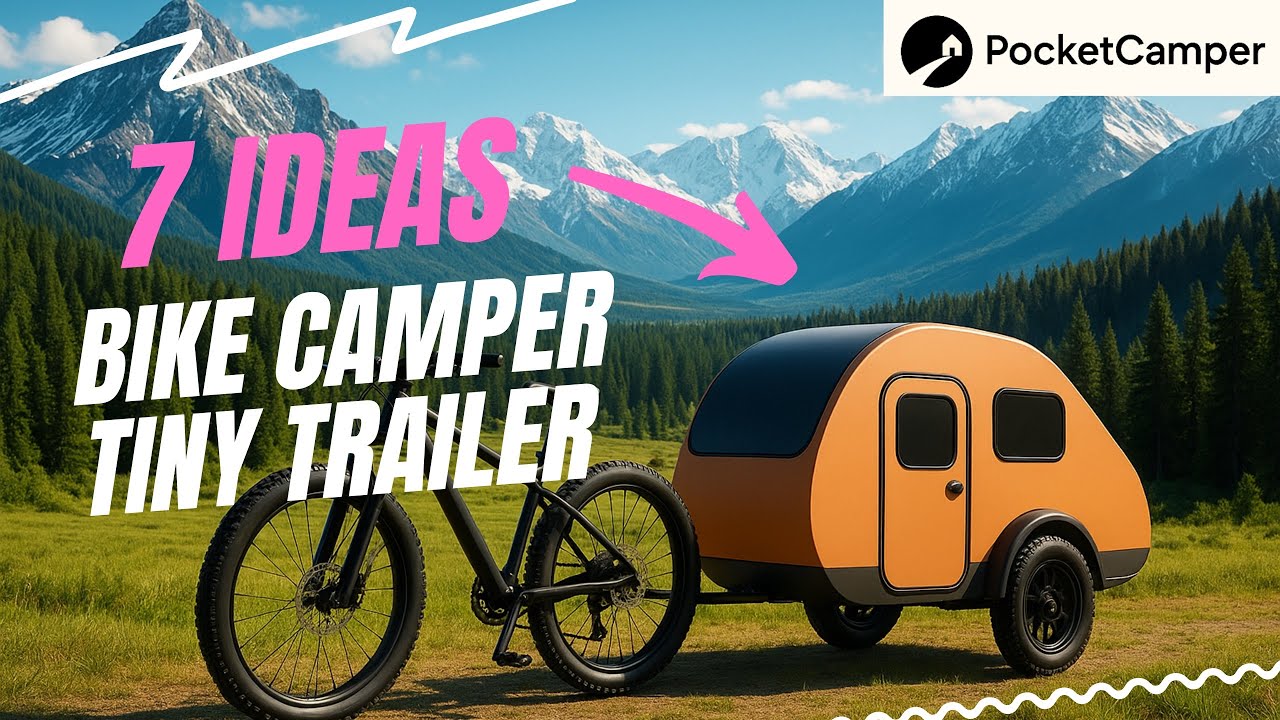 7 Genius Bike Camper Trailers You Have to See 🚴⛺