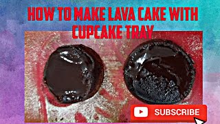 How to make Lava Cake with cupcake tray(Sinhala and English captions included)