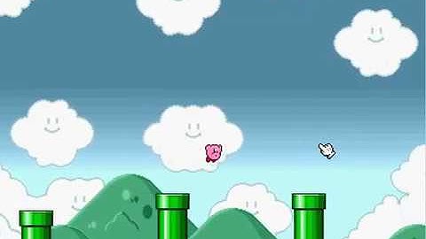 my SMBX  custom level: kirby saves goldenguest78