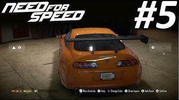 Need for Speed 2015 Walkthrough Part 5: Drifting in a Supra!
