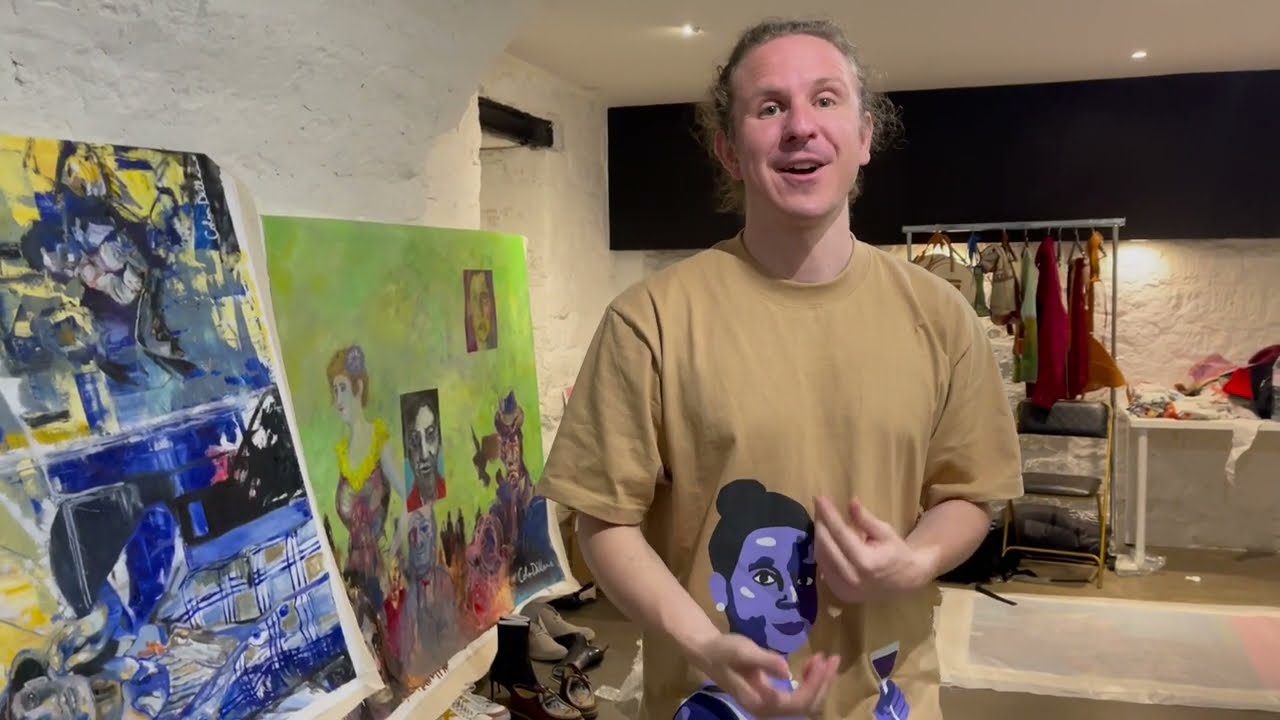 NVU Colm Dillane aka KidSuper before his first Paris Fashion Week show on the official calandar