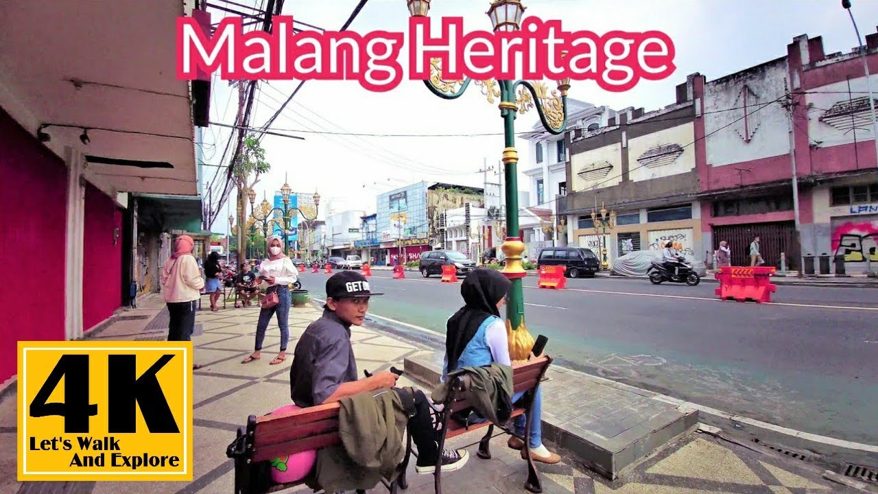 Walking in Malang City, Indonesia | Malang Heritage Kayutangan