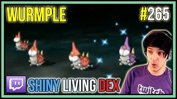 [LIVE] SHINY WURMPLE IN ONLY 48 HORDE ENCOUNTERS! | Shiny Living Dex #265 | Pokemon ORAS