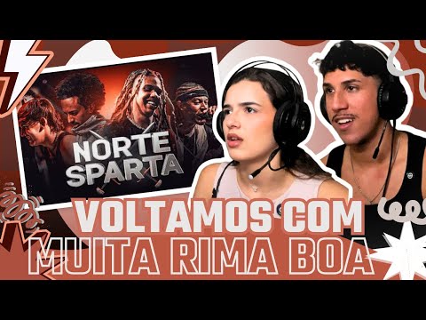 MELHORES RIMAS da NORTE SPARTA!| GUZERA REACT 🔥