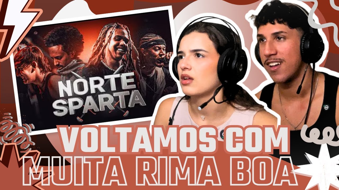 MELHORES RIMAS da NORTE SPARTA!| GUZERA REACT 🔥