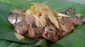 Naga style Fish with bambooshoot#nagastyle#outdoorcooking#viral