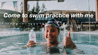 Swim practice vlog