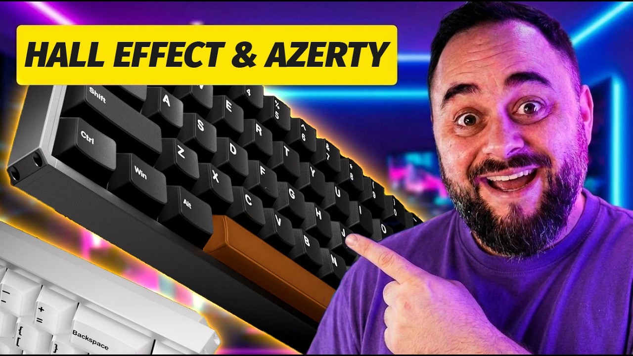 Le MEILLEUR clavier Magnétique en AZERTY ! 🇫🇷 (Test Akko Mod 68)