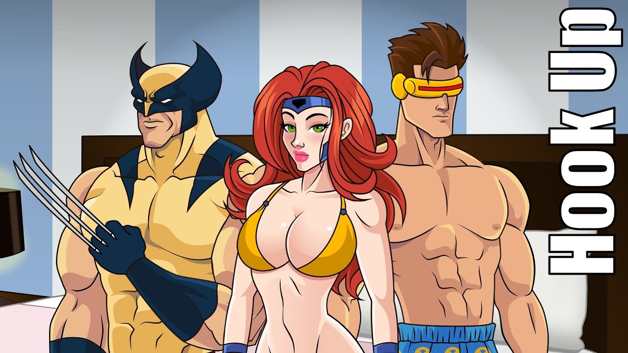 Jean Grey in this Cartoon Hook Up, but it may have just been a very unlikel...