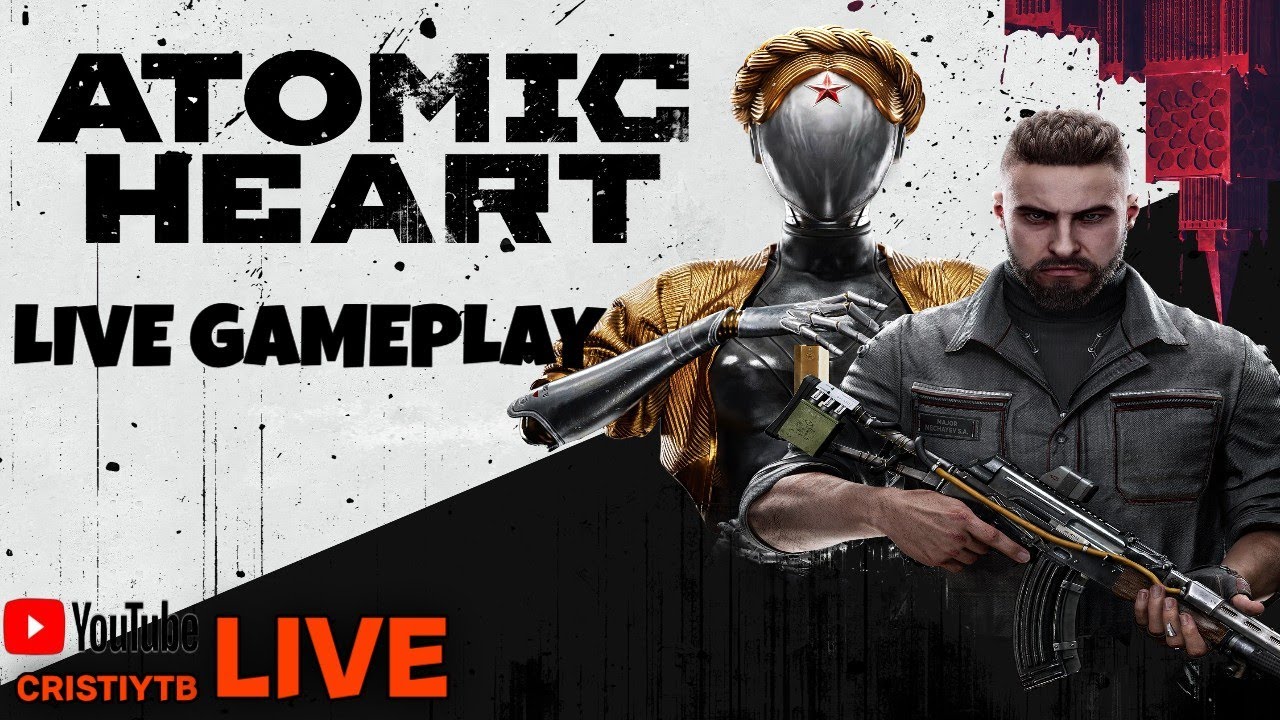ATOMIC HEART - PREMIUM EDITION - LIVE GAMEPLAY WHAT  AN AMAZING GAME  PART 5 !