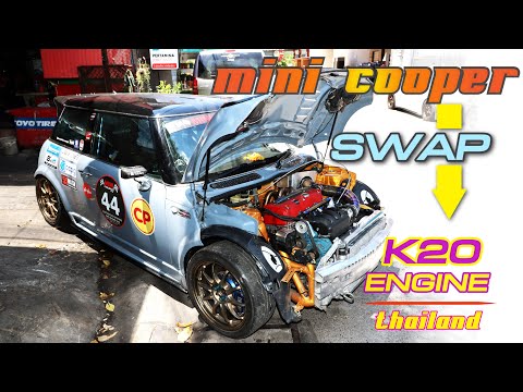 mini-cooper-swap-k20-engine-บอดี้ยุโรปเปลี่ยนหัวใจไปพลังปลาดิบ