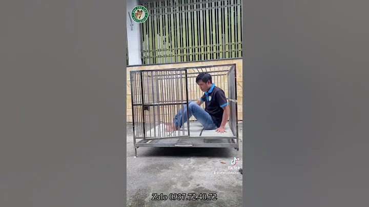 Chuồng Chó Inox giá rẻ Bao Cân Sức Nặng trên 60kg quá Đẹp và Chất lượng #nhacuacho #chuồngchó