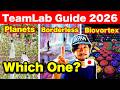 TeamLab Planets vs Borderless vs Biovortex: Which ONE Should You Visit in Japan 2026?
