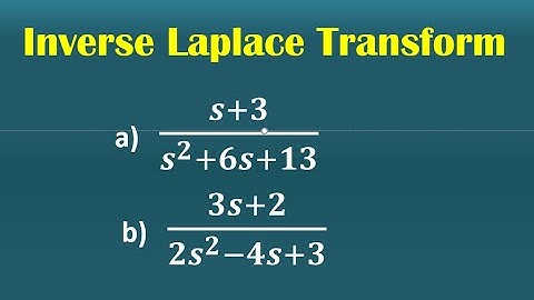 Inverse Laplace Transform Examples || First Shifting Property of Inverse Laplace Transform ||