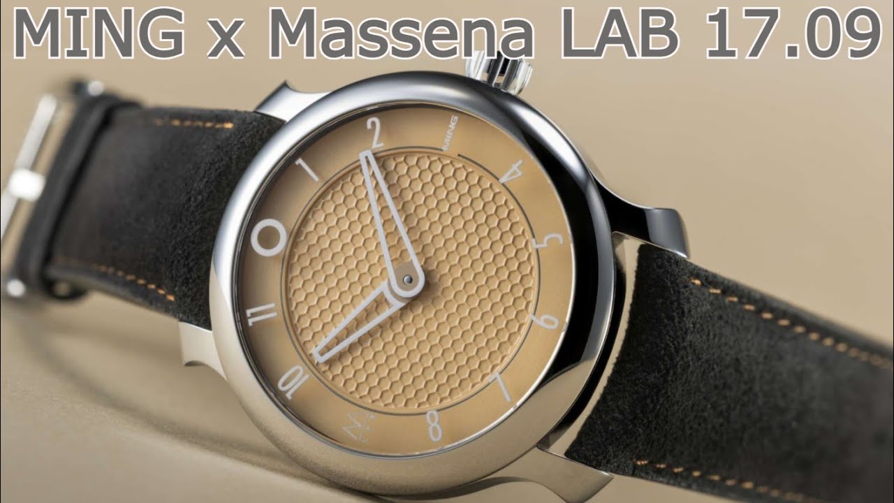 Introducing the MING X MASSENA LAB 17.09 Limited Edition BLACK and