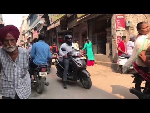 Walking Tour of Ludhiana Market/Bazaar