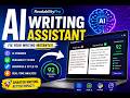 ReadabilityPro AI Writing Assistant | Smart NLP-Based Text Improvement Web App