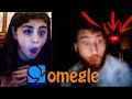 DEMON CAUGHT IN BACKGROUND WHILE ON OMEGLE PARTS 1 THROUGH 6