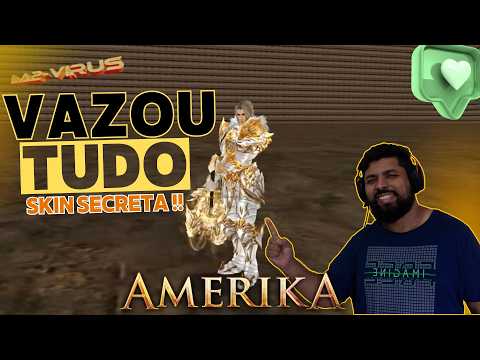 🚨 NÃO ACREDITO QUE VAZARAM ESSAS SKINS! O que o Amerika vai fazer?😱 #amerika - Amerika High Five PvP