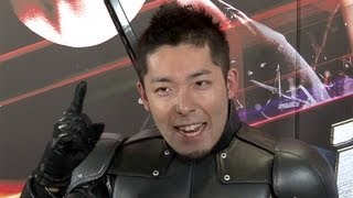 オリラジ中田、囲み会見に登場　「G．I．ジョー　バック2リベンジ」イベント3