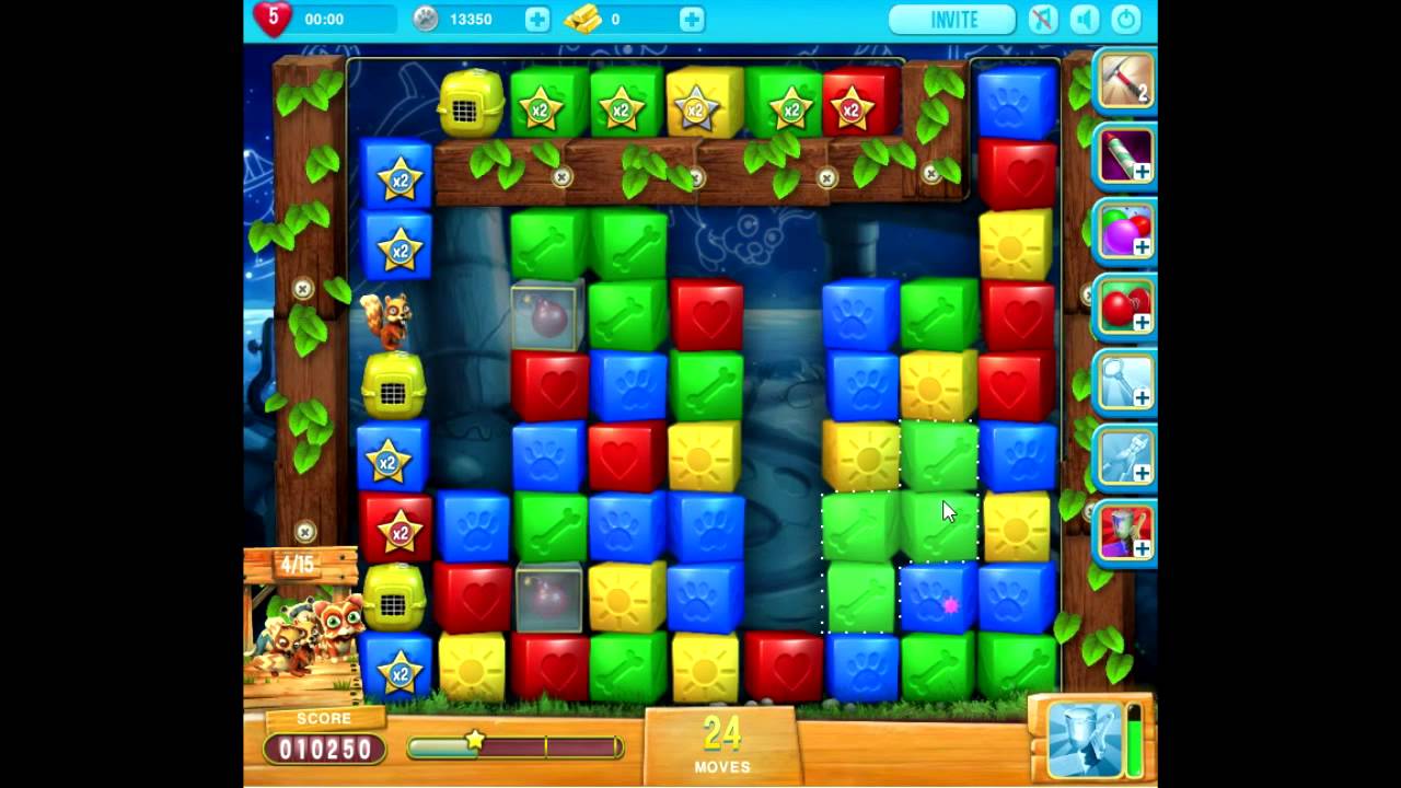 Pet Rescue Saga level 654 no hammers 😈 ►TOBIAS DEAMON◄