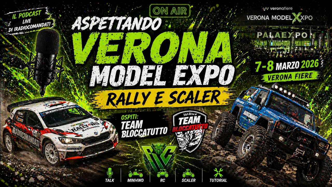 Aspettando Verona Model Expo 2026: focus su Rally e Scaler