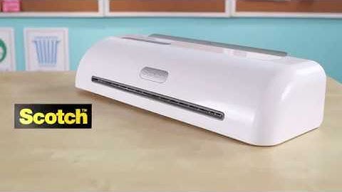 Scotch Thermal Laminator, 2 Roller - Easy to Use