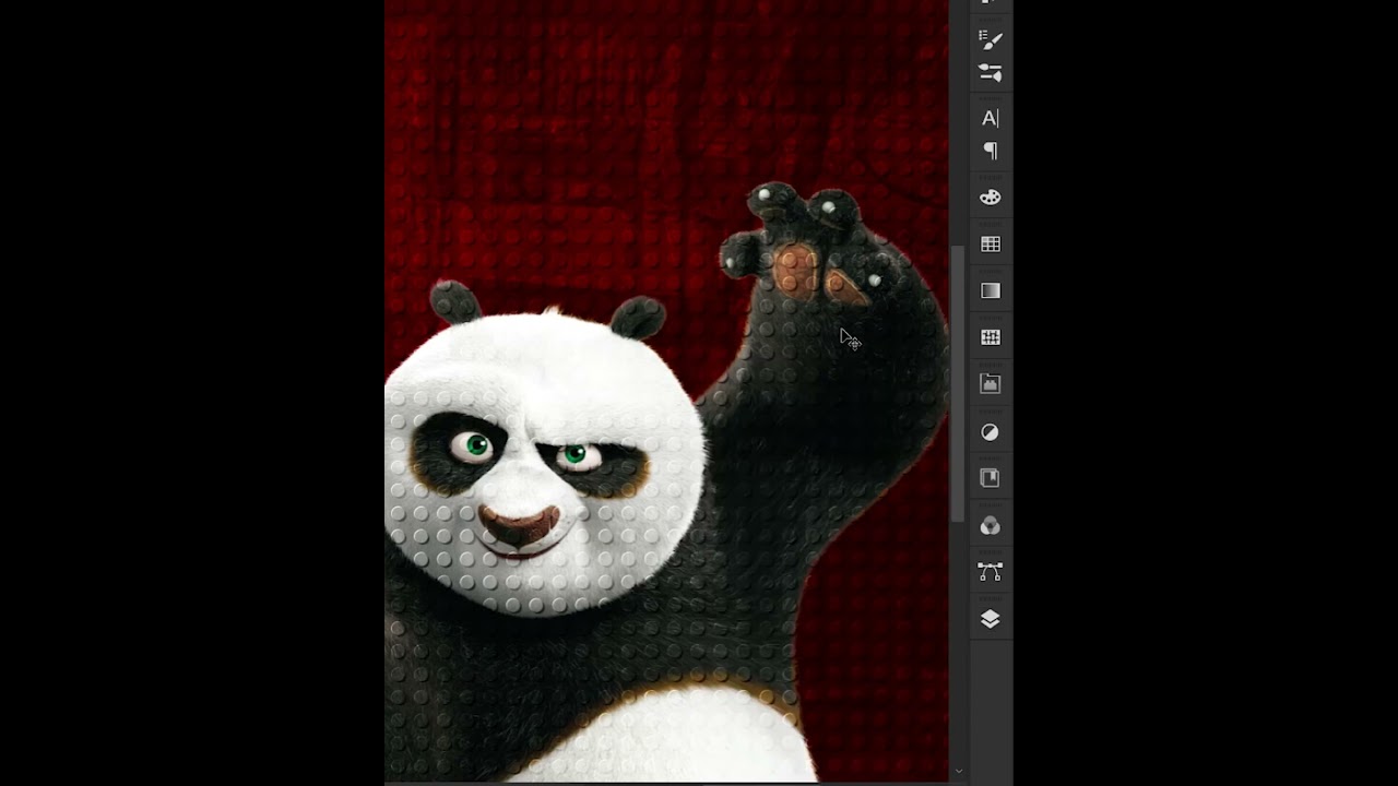 How to create a LEGO EFFECT in Photoshop - Tutorial !  