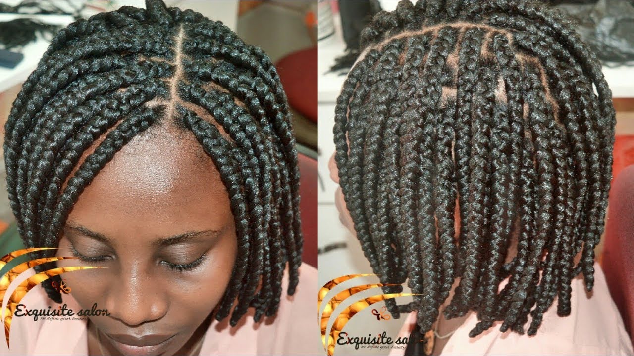 Detailed Yarn Bob Twist | Protective Style For 4c Hair - YouTube