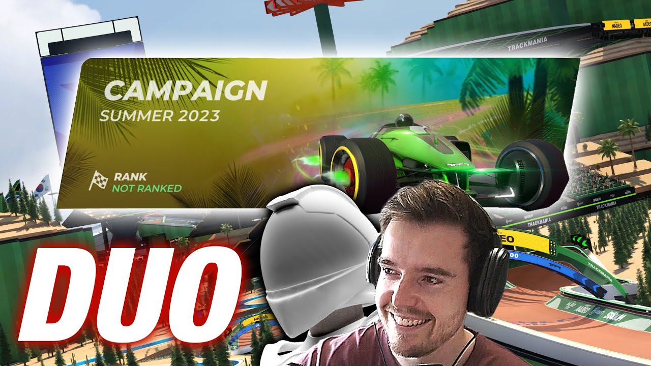 Trackmania Pro TrackMania Pro discovers Summer Campaign 2023 - YouTube
