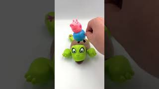 Satisfying Unboxing Peppa Pig Trampoline Playset Relaxing Toy Unboxing