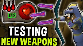 Testing the New End Game Weapons from Nex! [OSRS]