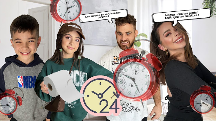 24H LES ENFANTS SONT AU SERVICE DES PARENTS 😂 ( et on abuse bien ! )￼
